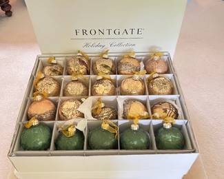 Frontgate Christmas ornaments