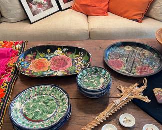 Mexican Talavera pottery