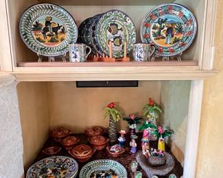 Mexican Talavera pottery