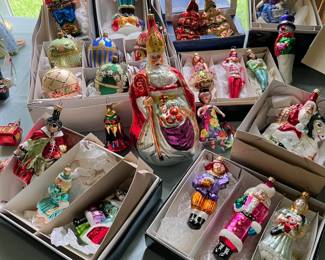 Christopher Radko Christmas ornamentss