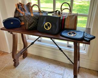 Designer handbags