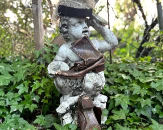 Edwardian hat and boots