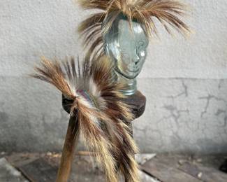 Antique Native American hair roaches