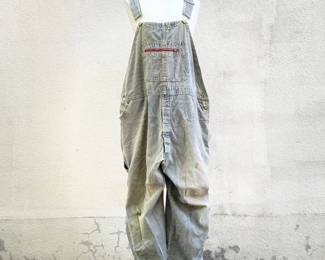 Thrashed vintage Pointer overalls