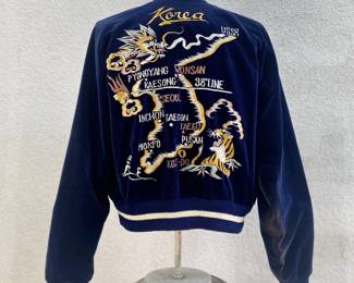 1950s Korean War souvenir jacket