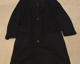Mens Wool Blend Overcoat Made in Slovakia