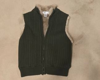 KIKIT Knitwear Faux Fur Lined Vest
