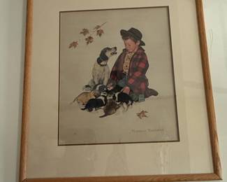 Norman Rockwell Pride of Parenthood Lithograph Print
