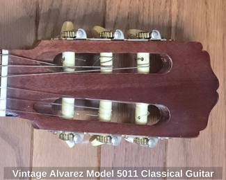 Vintage Alvarez Model Classical Guitar third image