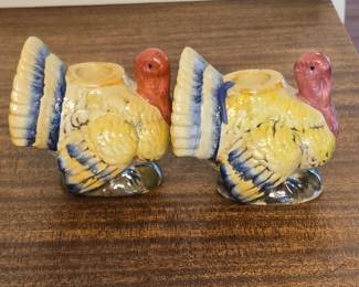 Treasure Masters Korea Turkey Candle Holders Set