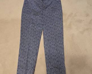 Chicos Womens Patterned Cropped Pants