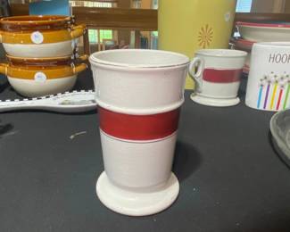 J.M. Co. Ironstone China Pitcher