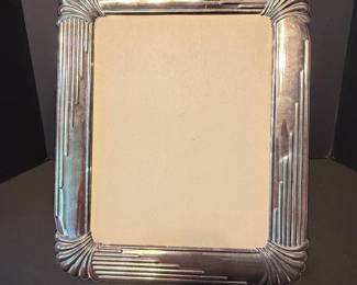 Art Deco Sterling Silver Picture Frame