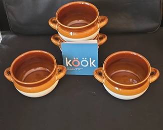 Kook French Onion Soup Bowls