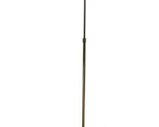 Vintage Brass Clam Shell Floor Lamp