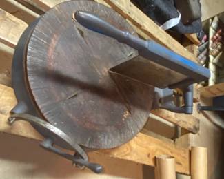 Antique Computing Cheese Cutter