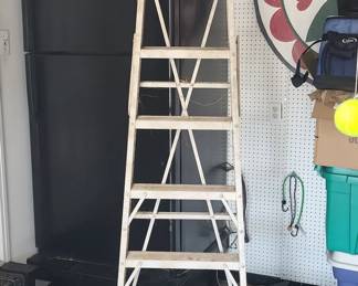 Vintage Wooden Step Ladder