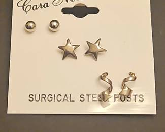 Cara Mia Vintage Costume Earring Set