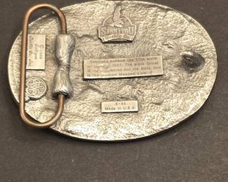 Siskiyou Buckle Co. Nebraska Stagecoach Belt Buckle