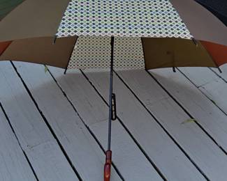 Vintage Geometric Pattern Umbrella second image