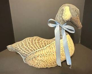Vintage Canada Goose Plush Stuffed Animal Pillow Door Stop
