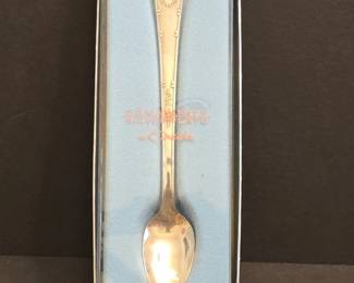 Community Silver Plate by Oneida Born Souvenir Spoon
