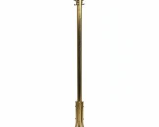 MidCentury Brass Coat Rack