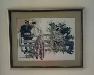 Howard Chandler Christy The Picnic Print