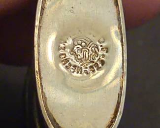 Vintage Mexican Sterling Silver Perfume Bottle third image
