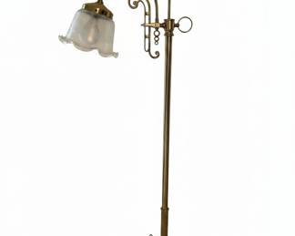 Vianne MouthBlown Glass Floor Lamp