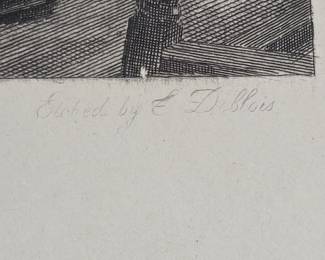 Worlds Fair Etching The Singing Lesson Walter Gay George Barrie Proof