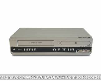 Magnavox MWRV DVD or VCR Combo Recorder