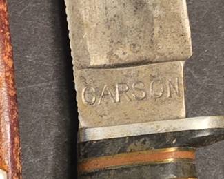 Carson Tested XX Hunting Knife with Sheath second image
