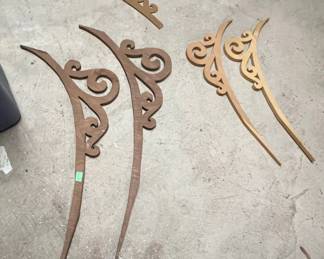 Wooden Appliques for Furniture and Decor