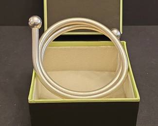 RossSimons Sterling Silver Coil Necklace or Bangle
