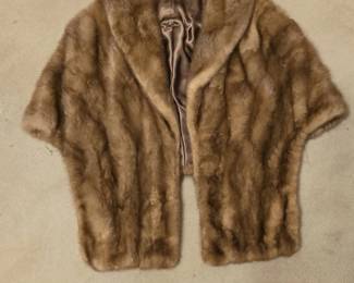 Mink Fur Bolero Jacket