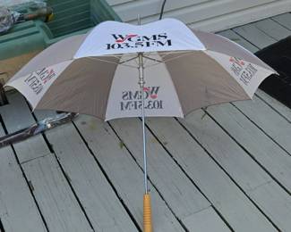 WGMS . FM Radio Promotional Umbrella
