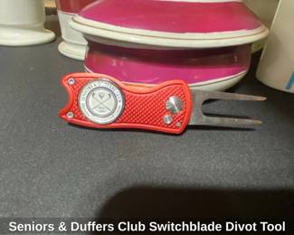 Seniors Duffers Club Switchblade Divot Tool