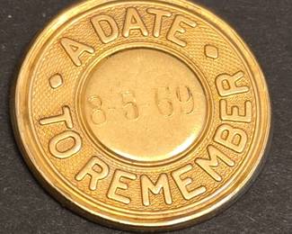 Vintage Rosary with LOVE KAT A DATE TO REMEMBER Medallion
