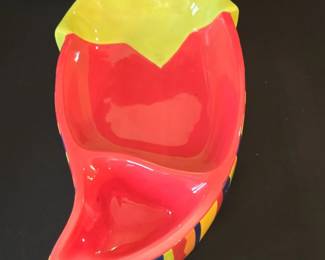 Summer Living Chili Pepper Shaped Serving Dish