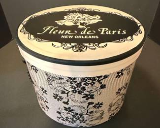 Fleur de Paris New Orleans Decorative Hat Box