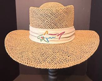 Greg Norman Shark Straw Hat