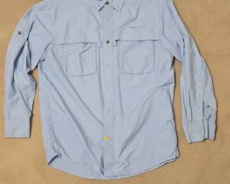 L.L.Bean Mens LongSleeve Vented Fishing Shirt
