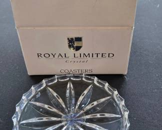 Royal Limited Crystal Coasters second image