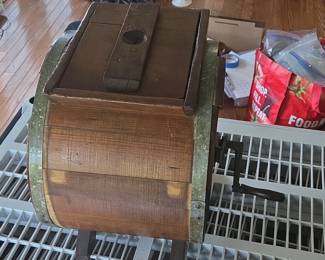 Antique Wooden Butter Churn