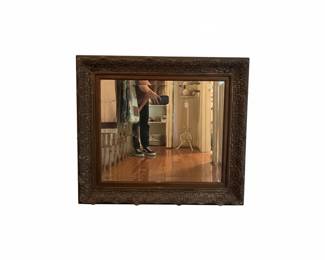 Ornate Giltwood BaroqueStyle Decorative Wall Mirror