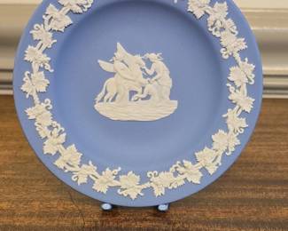 Wedgwood Jasperware Plate with Putti and Pegasus