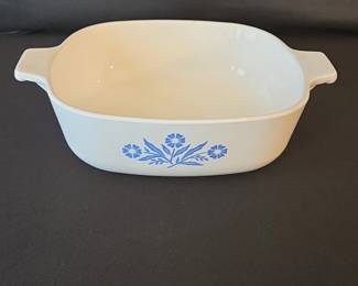 CorningWare Blue Cornflower PB Quart Casserole Dish