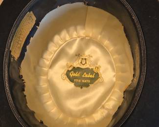 Miller Bros. Gold Label Fine Hats Bowler Hat second image