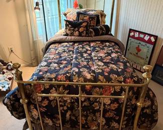 Victorian Style Brass Bed Frame